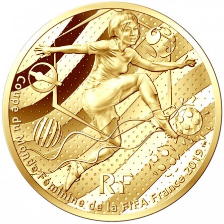 50 Euro Zlatá mince 2019 FIFA Světový pohár žen - Asie