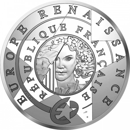 50 Euro Stříbrná mince Evropa 2019: Renesance
