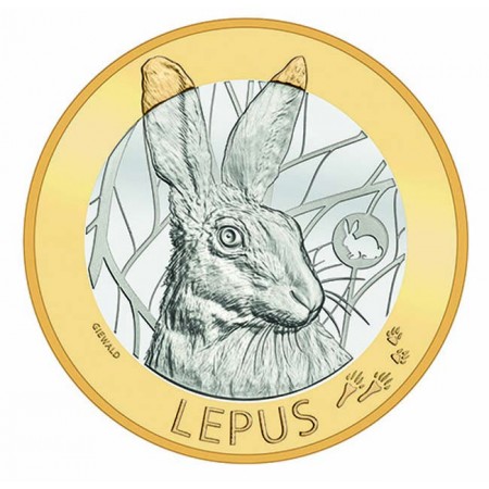 10 frank CuNi Lesní zvířata - Zajíc