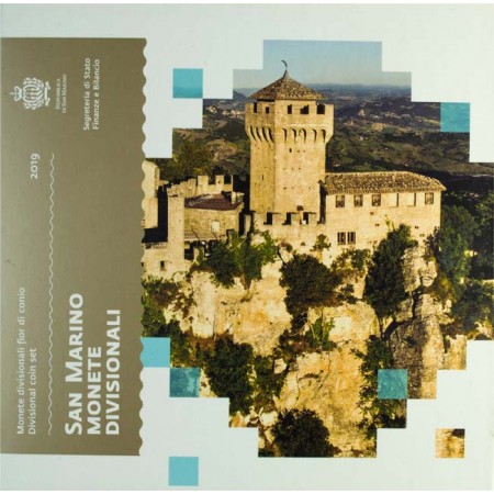 3,88 Euro CuNi kurz set San Marino 2019