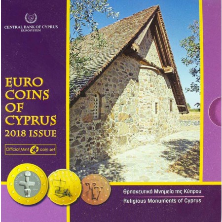 3,88 Euro Sada mincí Kypr 2018