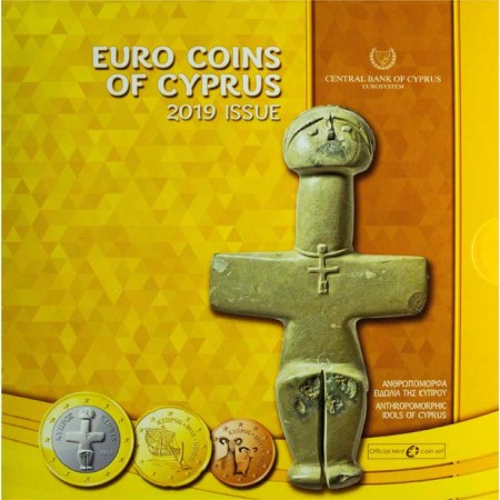 3,88 Euro CuNi kurz set Kypr 2019