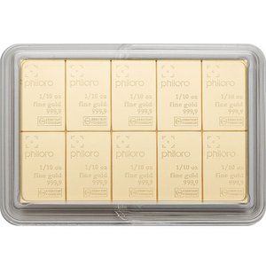 Gold bar  1 Ounce Combibar - philoro 31,1 g 