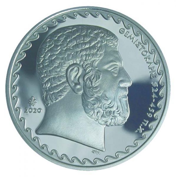 10 Euro Stříbrná mince Bitva u Salamíny