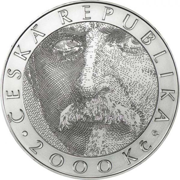 2000 Kč Zlatá / stříbrná mince Československá koruna