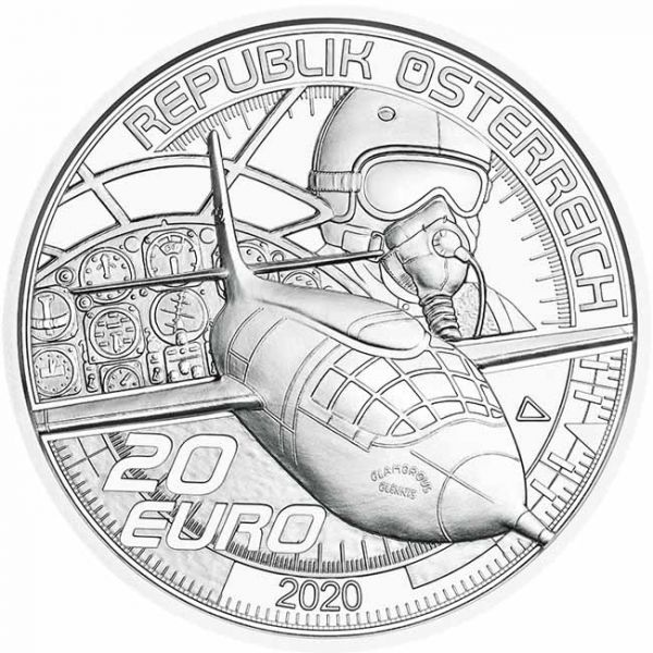 20 Euro Stříbrná mince Rychlejší než zvuk