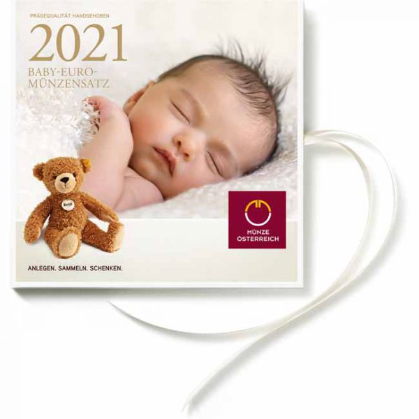 3,88 Euro CuNi Dětská sada euromincí 2021