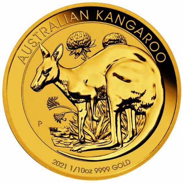 Gold coin Kangaroo 1/10 Ounce