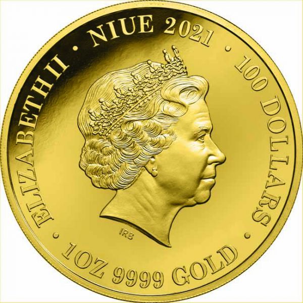 100 dolar Zlatá mince Austrálie v noci: Wombat
