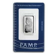 Stříbrný slitek PAMP Fortuna 5 g