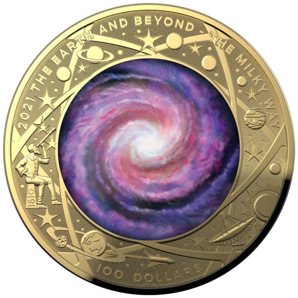 Mléčná dráha ,  1 oz zlata
