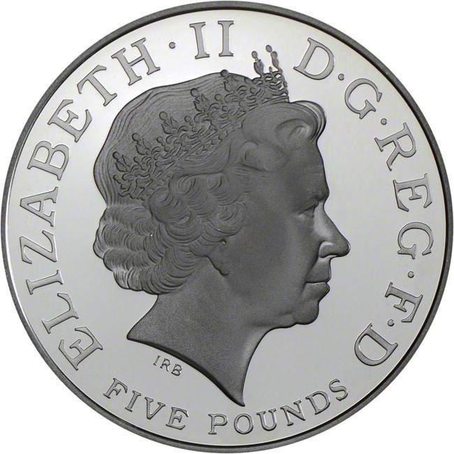 5 libra Stříbrná mince Countdown - Zatím jeden rok PP