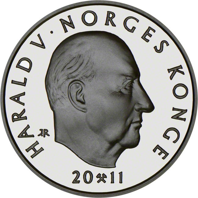 200 korun Stříbrná mince Mistrovství světa v klasickém lyžování v Liberci 2011 PP