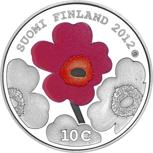 10 Euro Stříbrná mince Armi Ratia a průmyslová technologie PP