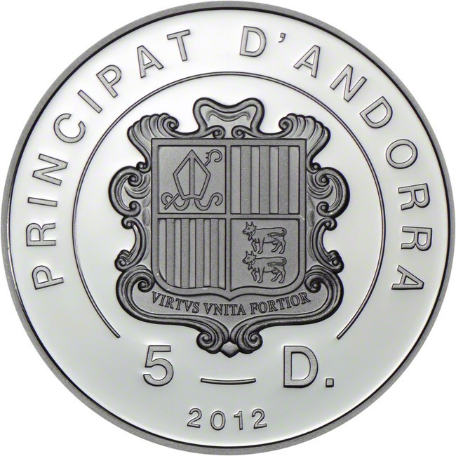 5 ADD Stříbrná mince Červenka PP