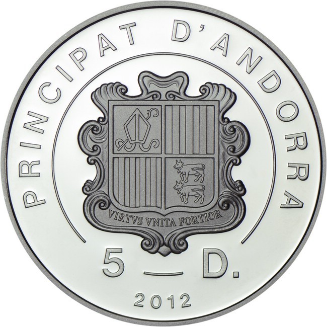 5 ADD Stříbrná mince Tetřev PP