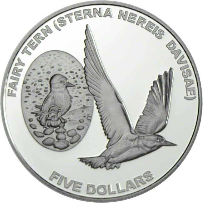 5 dolar Stříbrná mince Rybák PP 1 Oz