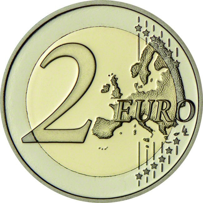 2 Euro CuNi Většinové zastoupení 1887 PP