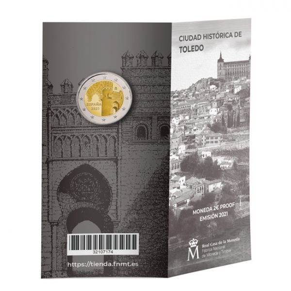2 Euro CuNi Světové dědictví - Toledo PP
