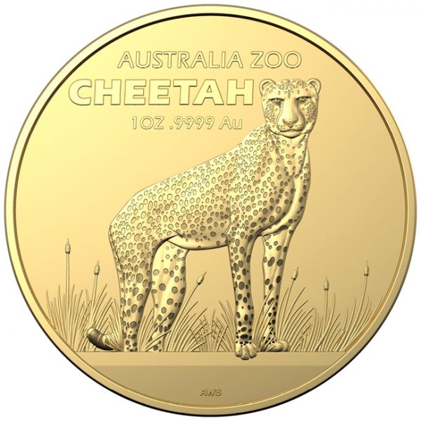 100 dolar Zlatá mince Gepard 1 Oz