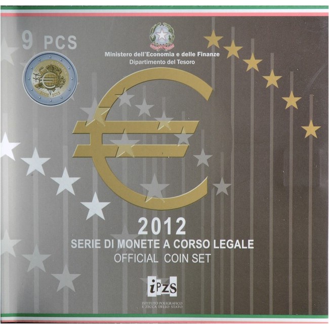 Set Itálie: 2012, CuNi